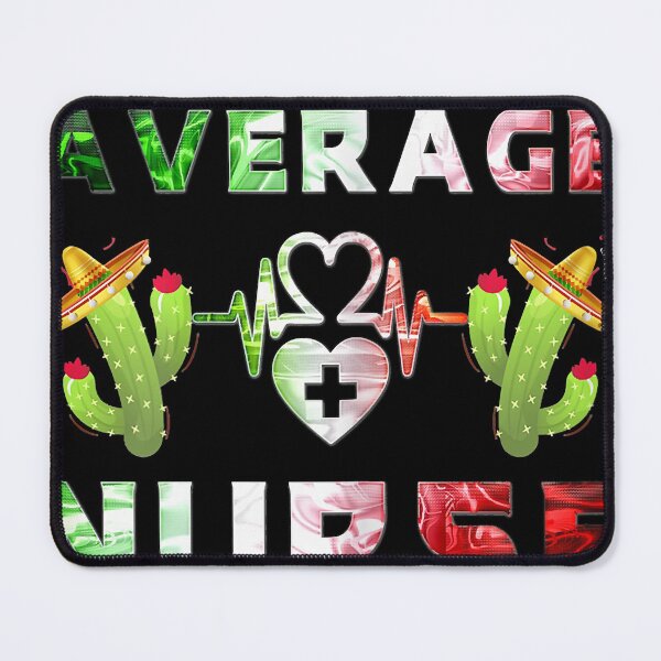 Item preview, Womens Joke Nursing Student Apparel nacho average nurse tee designed and sold by mirancarpe.