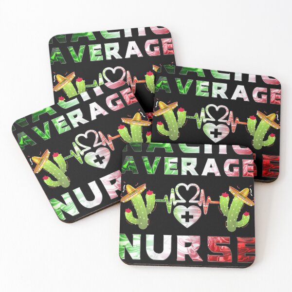 Item preview, Womens Joke Nursing Student Apparel  nacho average nurse tee  designed and sold by mirancarpe.