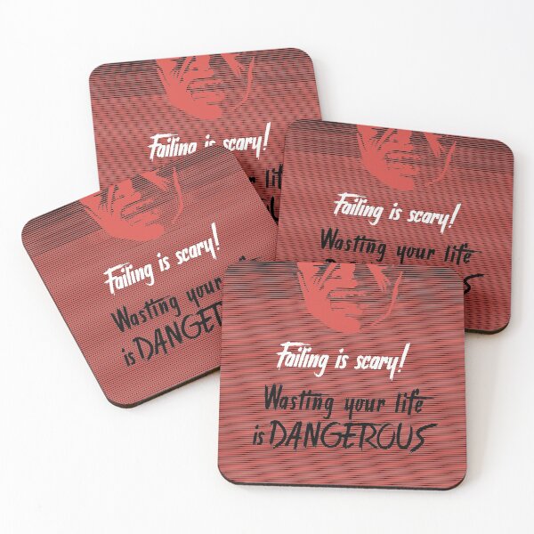 Item preview, Failing is scary, but wasting your life is dangerous designed and sold by MendyK.