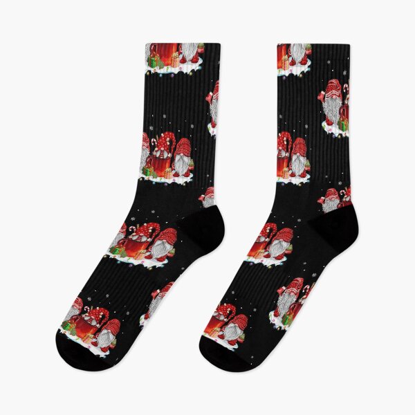 Artikelvorschau, Lustige Red Hat Gnome Weihnachten Santa Gnome Hot Cocoa Lover Xmas entworfen und verkauft von tuanitus.
