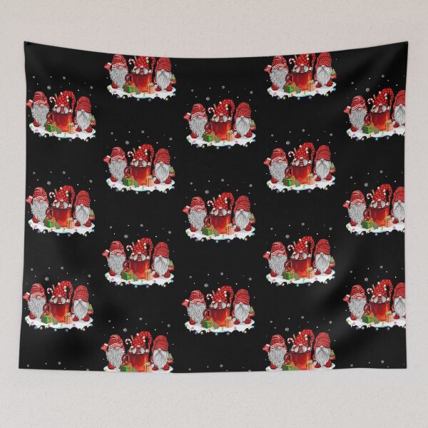 Item preview, Funny Red Hat Gnomes Christmas Santa Gnome Hot Cocoa Lover Xmas designed and sold by tuanitus.