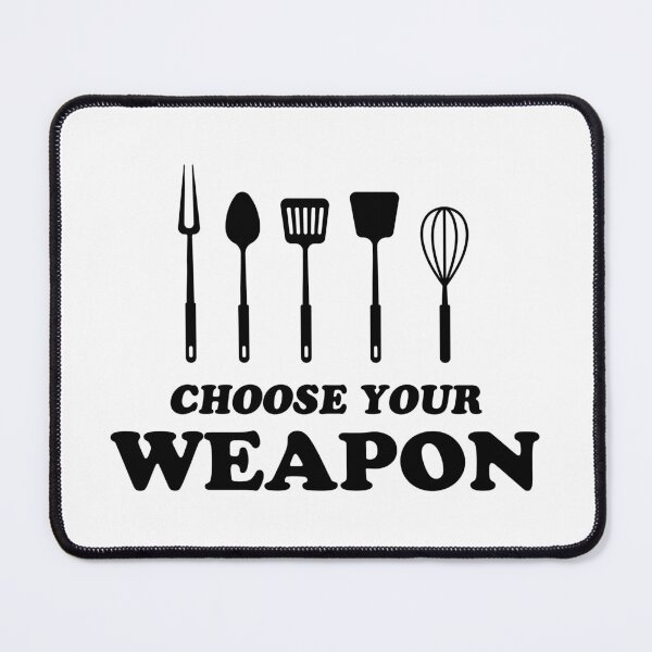 Item preview, Choose Your Weapon Cooking Chef Gift Funny Culinary designed and sold by TastefulTees.