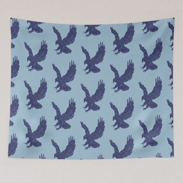 Item preview, Bird Of Prey [Blue Worn Look] designed and sold by siggyspatsky.