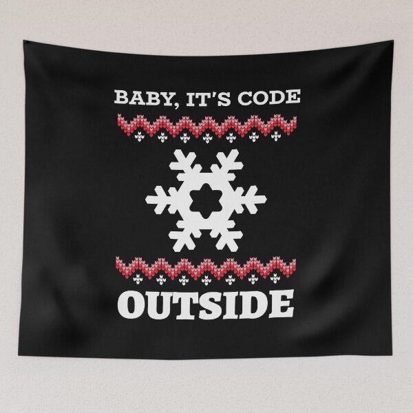 Item preview, Baby It's Code Outside designed and sold by tsanwo.
