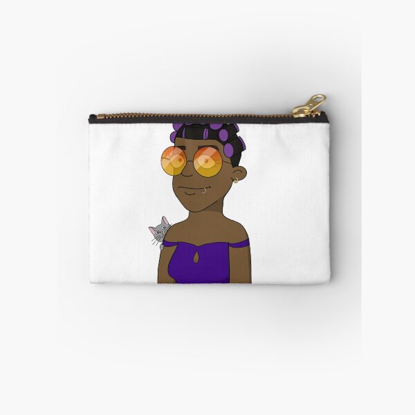 Item preview, CryptoMom 5312 cat mother  Wear sunglasses curls designed and sold by PetTotem.