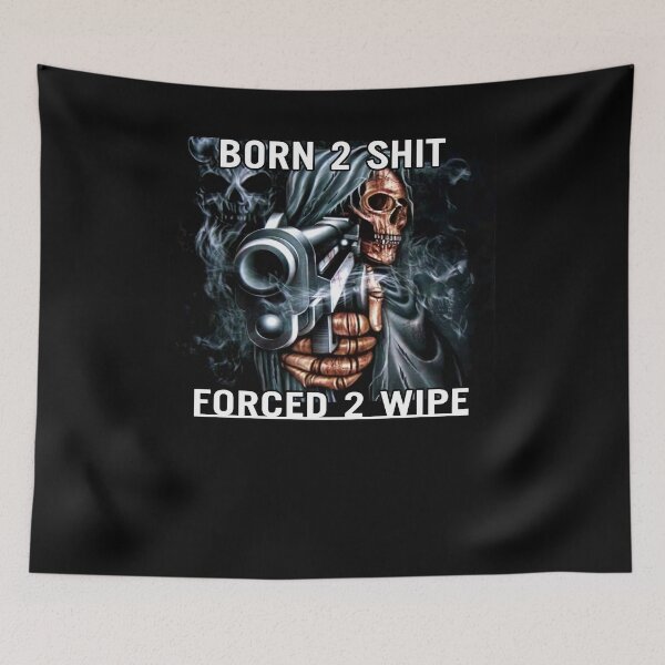 Item preview, Börn to Shit - Förced to Wipe designed and sold by NzzRiza.
