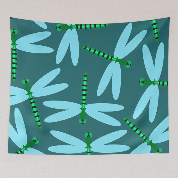 Item preview, Large dragonfly pattern 1 (Large & Full version) designed and sold by LemonCreamyyyy.
