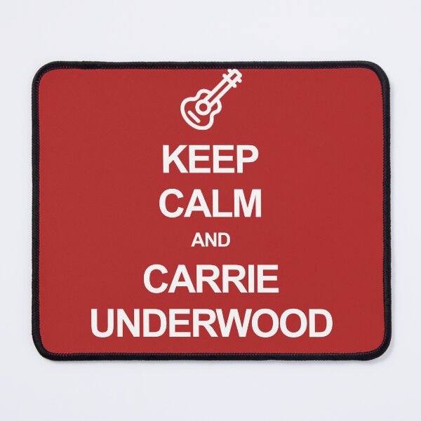 Item preview, Keep calm and Carrie Underwood (w) designed and sold by Occupant9.