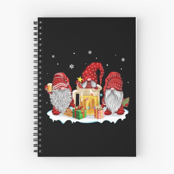 Item preview, Funny Red Nordic Gnomes Christmas Santa Drunk Beer Gnome Xmas designed and sold by tuanitus.