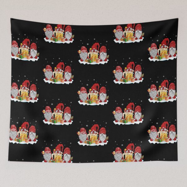 Item preview, Funny Red Nordic Gnomes Christmas Santa Drunk Beer Gnome Xmas designed and sold by tuanitus.