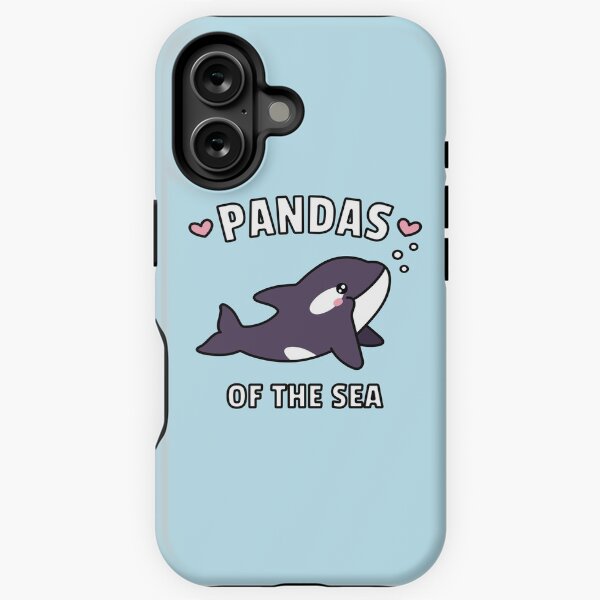 Item preview, Cute Orca Pandas Of The Sea Doodle Funny designed and sold by rustydoodle.