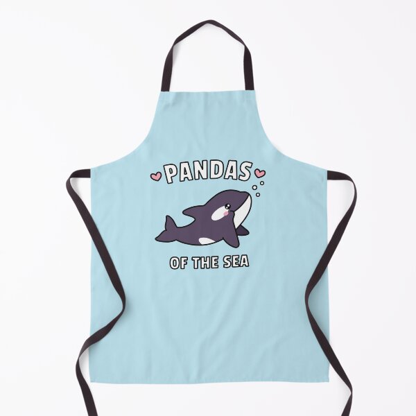 Item preview, Cute Orca Pandas Of The Sea Doodle Funny designed and sold by rustydoodle.