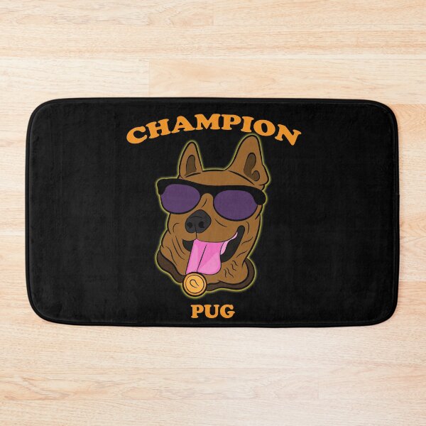 Item preview, Funny champion pug quote/saying dog face design designed and sold by SamRVstore.