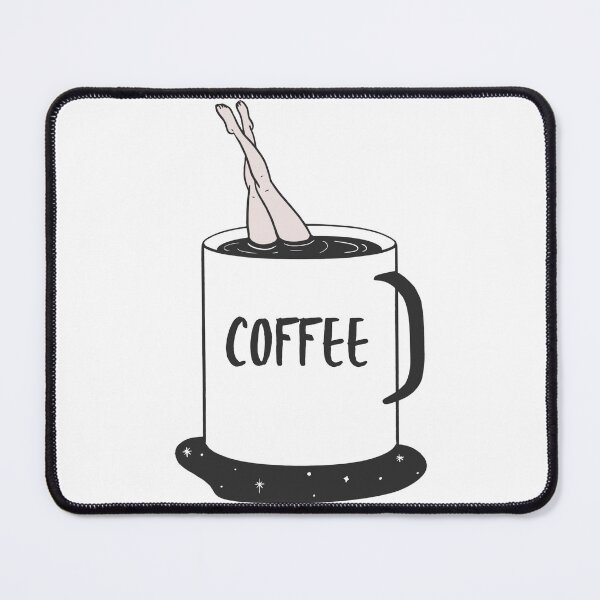Item preview, Funny Coffee Addict Drinker - Woman's Legs Diving designed and sold by DeansDesigns44.