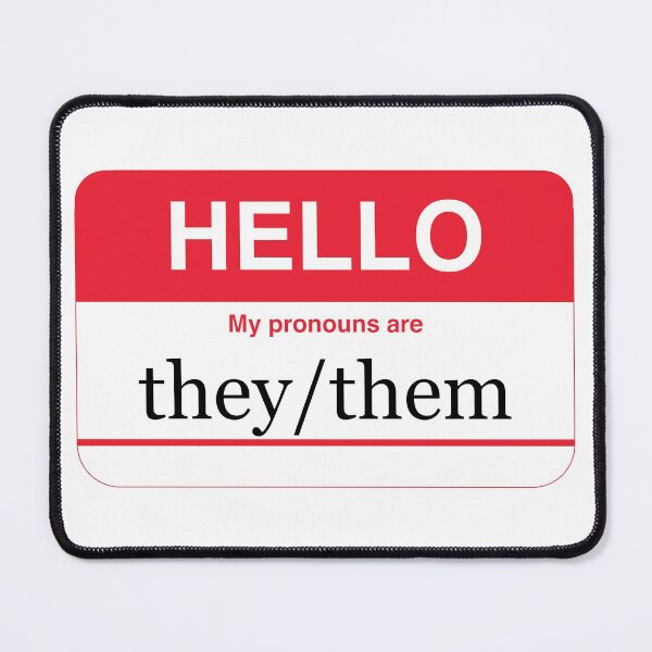Item preview, My Pronouns are they/them designed and sold by NickiPost.