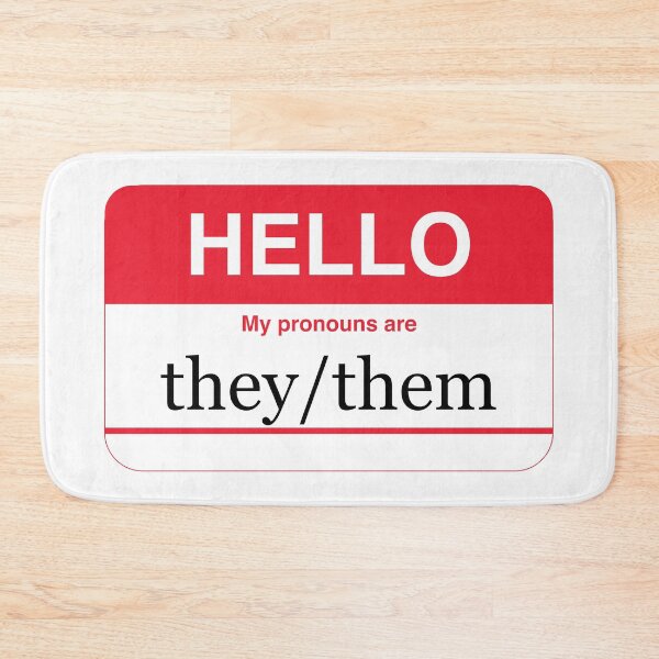 Item preview, My Pronouns are they/them designed and sold by NickiPost.