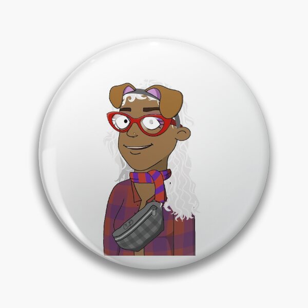 Item preview, CryptoMom #5566 wear glasses dog  mother trendy designed and sold by PetTotem.