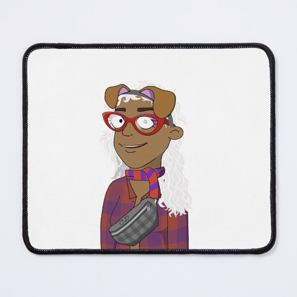 Item preview, CryptoMom #5566 wear glasses dog  mother trendy designed and sold by PetTotem.