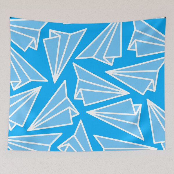 Item preview, Large paper airplane pattern (Large & Full version) designed and sold by LemonCreamyyyy.