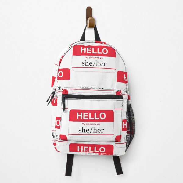 Item preview, My Pronouns are she/her designed and sold by NickiPost.