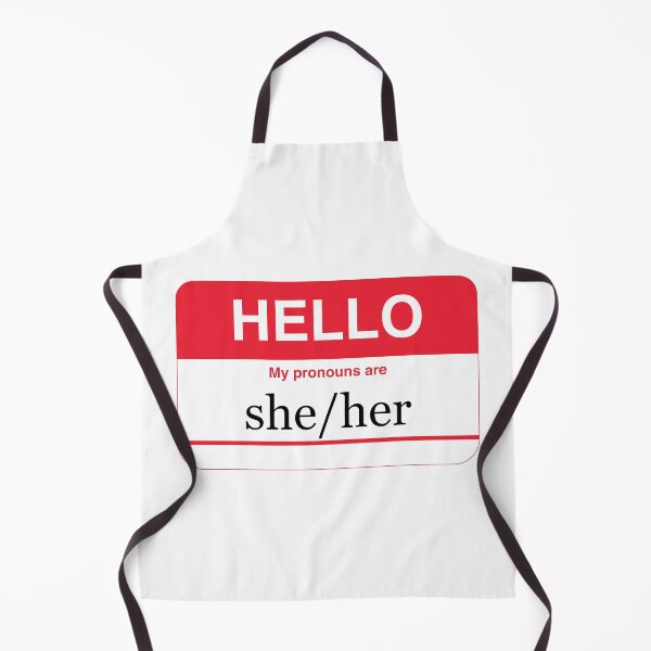 Item preview, My Pronouns are she/her designed and sold by NickiPost.