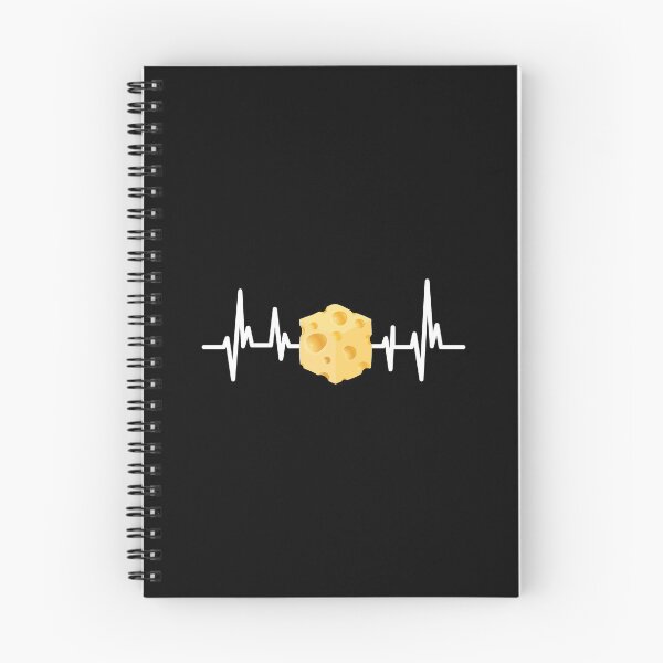 Item preview, I Love Cheese Heartbeat Foodie Dairy Lovers designed and sold by GravitiTees.