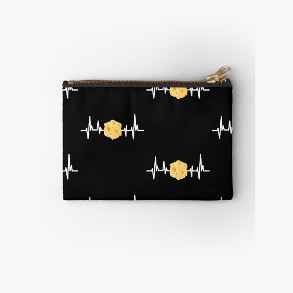 Item preview, I Love Cheese Heartbeat Foodie Dairy Lovers designed and sold by GravitiTees.