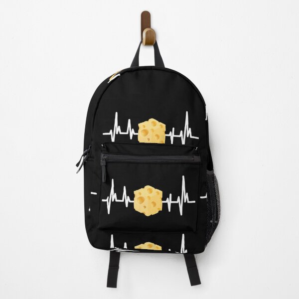 Item preview, I Love Cheese Heartbeat Foodie Dairy Lovers designed and sold by GravitiTees.