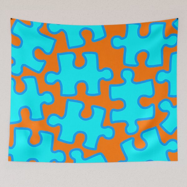 Item preview, Large puzzle pattern 1 (Large & Full version) designed and sold by LemonCreamyyyy.