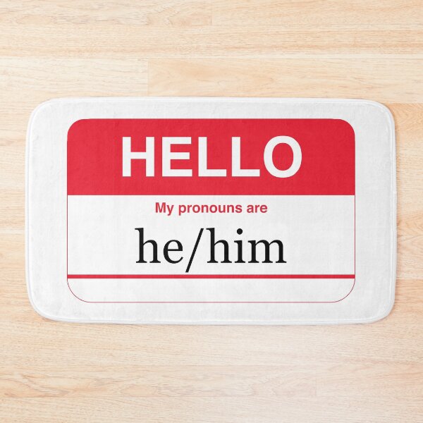 Item preview, My Pronouns are hi/him designed and sold by NickiPost.