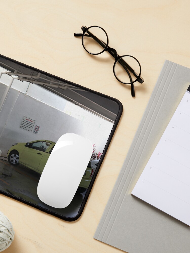 Thumbnail 3 of 5, Mouse Pad, Zebra in the Parking Lot designed and sold by raregamingdump.
