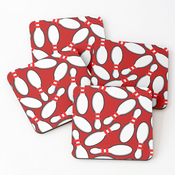 Item preview, Large bowling pin pattern 1 (Large & Full version) designed and sold by LemonCreamyyyy.