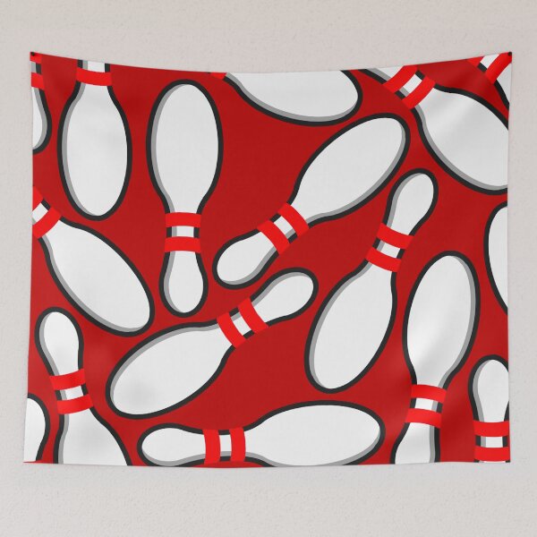Item preview, Large bowling pin pattern 1 (Large & Full version) designed and sold by LemonCreamyyyy.