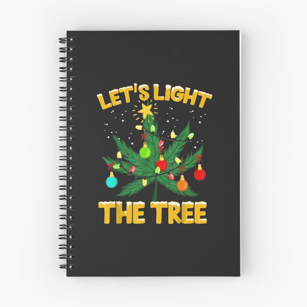 Item preview, Let's Light This Tree Vintage Christmas Weed Smoker Canabis designed and sold by DahlilaJo.