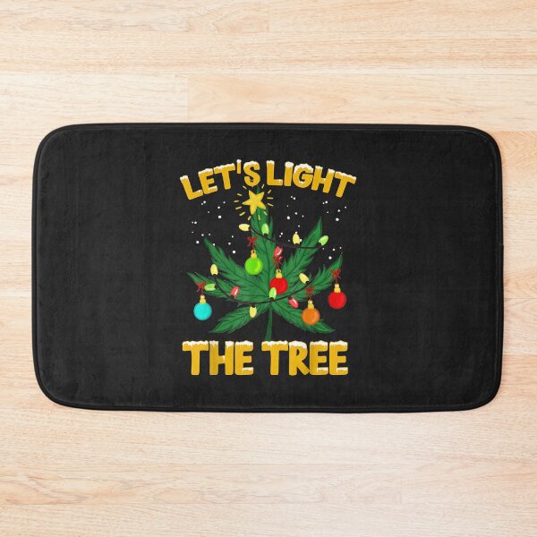 Item preview, Let's Light This Tree Vintage Christmas Weed Smoker Canabis designed and sold by DahlilaJo.