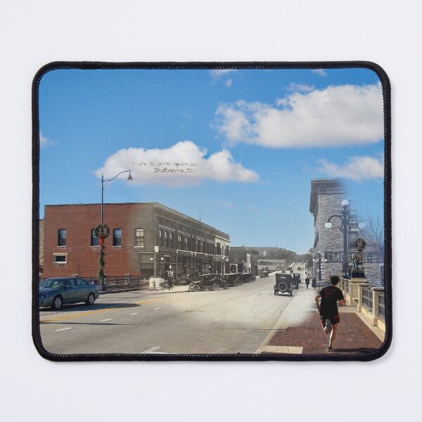 Item preview, Mashup Batavia, IL - Runner on the Donovan Bridge designed and sold by Shumway  Studio.