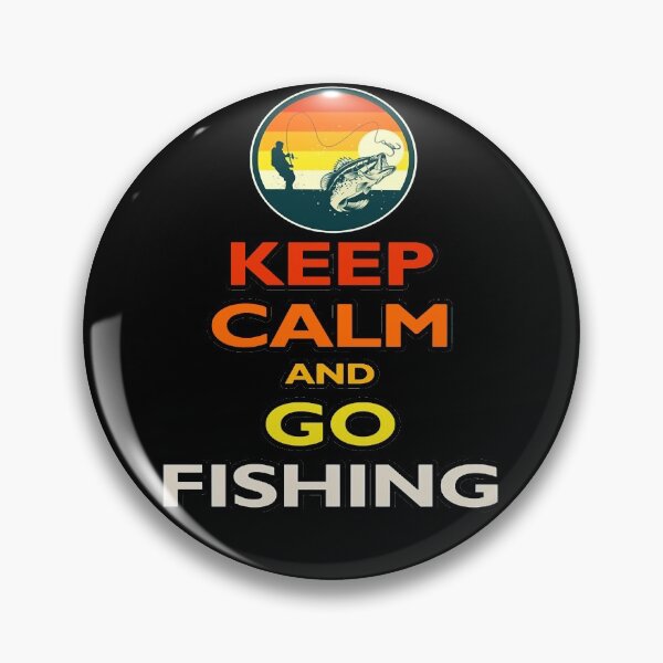 Item preview, Keep Calm And Go Fishing 8 designed and sold by MindiLevijoki.