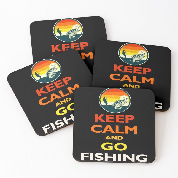 Item preview, Keep Calm And Go Fishing 8 designed and sold by MindiLevijoki.