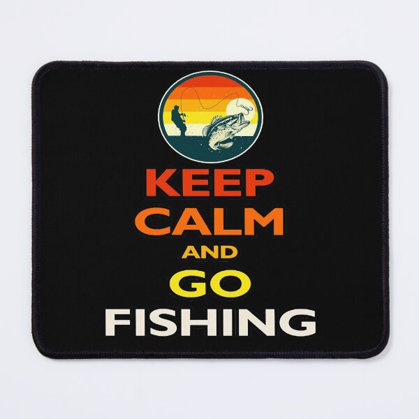 Item preview, Keep Calm And Go Fishing 8 designed and sold by MindiLevijoki.