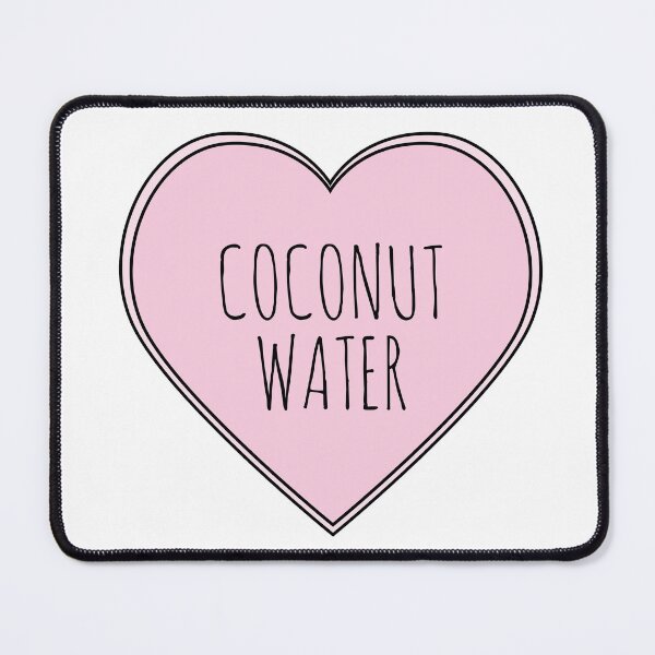 Item preview, Coconut Water Heart designed and sold by teesaurus.