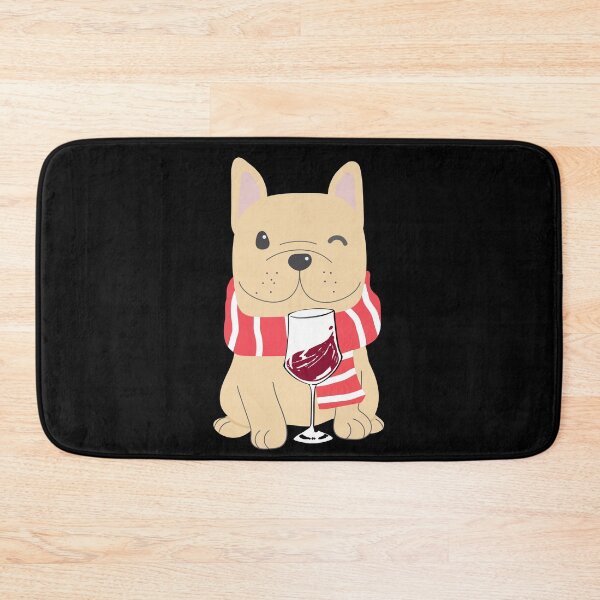Item preview, Frenchie Bulldog Wine French Bully Wine Lover Mother designed and sold by Tassie-Tiger.