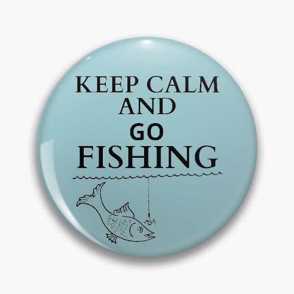 Aperçu de l'œuvre Keep Calm And Go Fishing créée et vendue par ni3ma.