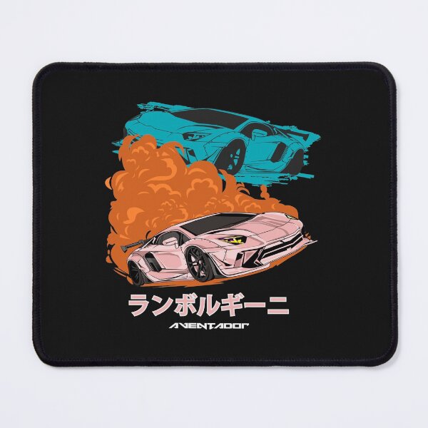 Item preview, Lamborghini Aventador SuperCar Racing Fire Japan Style Pink  designed and sold by viralstudio.
