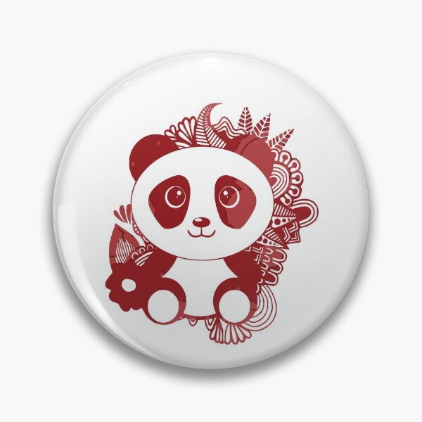 Item preview, Red Panda in Abstract Jungle designed and sold by Trinket-Trickster.