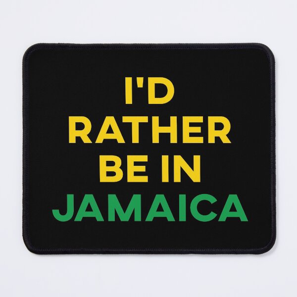 Item preview, I'd Rather Be in Jamaica designed and sold by teesaurus.