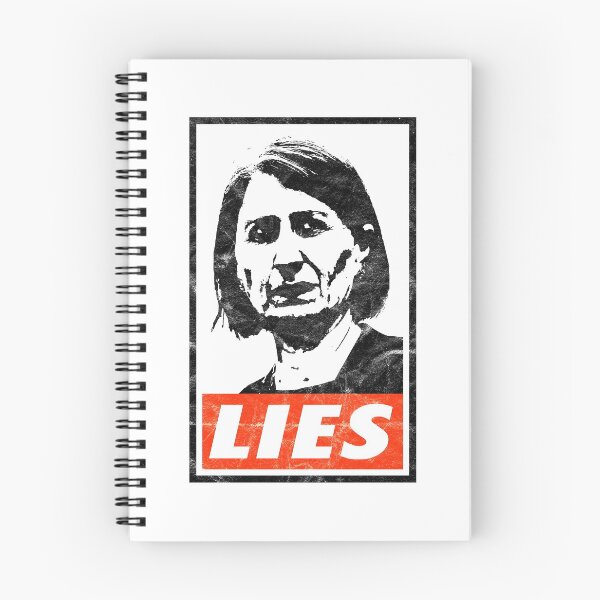 Item preview, Gladys Lies (White Worn Look) designed and sold by politicalamity.