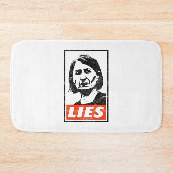 Item preview, Gladys Lies (White Worn Look) designed and sold by politicalamity.