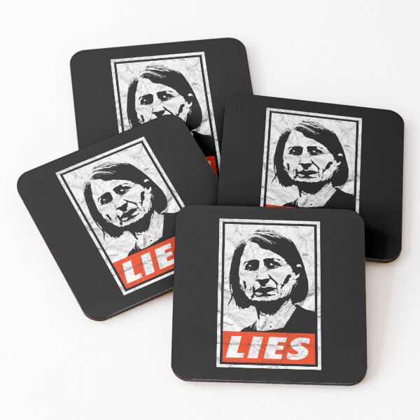 Item preview, Gladys Lies (Black Worn Look) designed and sold by politicalamity.