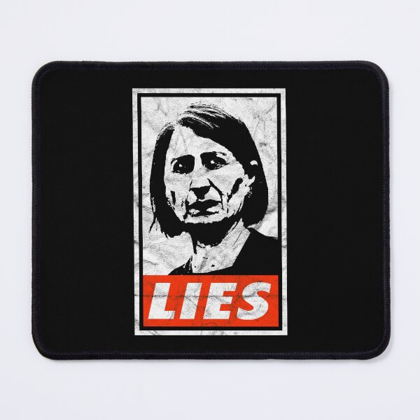 Item preview, Gladys Lies (Black Worn Look) designed and sold by politicalamity.