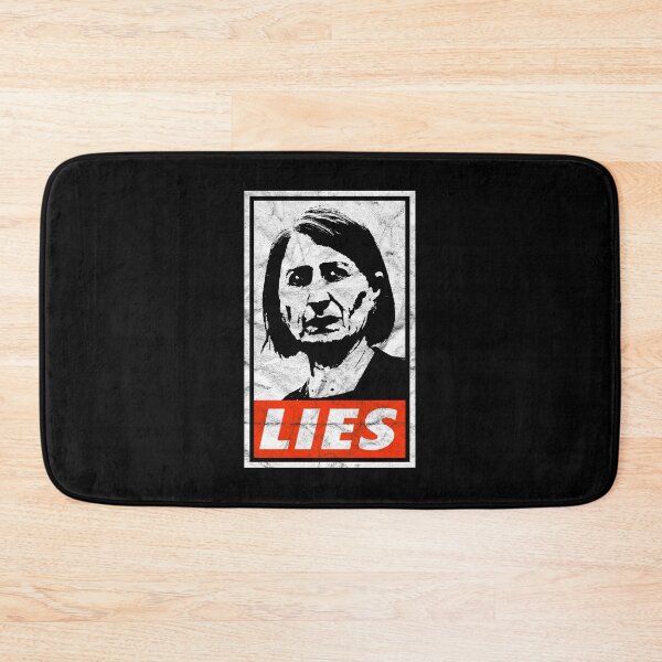 Item preview, Gladys Lies (Black Worn Look) designed and sold by politicalamity.